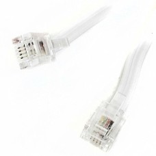 Cablu telefon, alb, 4m - 402156