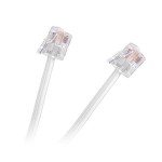 Cablu telefon, alb, 7,5m - 402158
