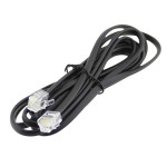 Cablu telefon, lungime 2m, negru, L103333