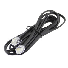 Cablu telefon, lungime 2m, negru, L103333