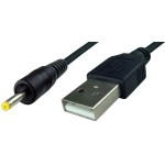 Cablu de alimentare USB - DC tata, 0.8x2,4x9mm, lungime 60cm - 127891