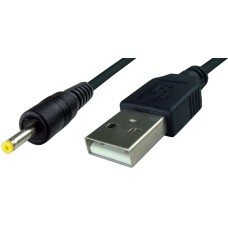 Cablu de alimentare USB - DC tata, 0.8x2,4x9mm, lungime 60cm - 127891