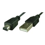 Cablu USB Hirose - USB A tata, lungime 60cm - 127920