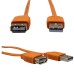 Cablu prelungitor USB A tata - USB A mama, ultra slim, Dtech, lungime 1,8m - 127977