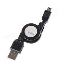Cablu mini USB - USB A tata, extensibil 80cm - 128016