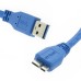Cablu USB 3.0 A tata - micro USB 3.0 tata, lungime 60cm - 128064