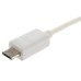 Cablu USB - microUSB, spiralat, 20cm - 128379