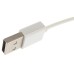 Cablu USB - microUSB, spiralat, 20cm - 128379