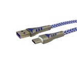 Cablu USB A tata Type-C, tata, 1m - 174005