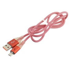 Cablu USB tata la micro USB, tata, cu panza, 1m, 196706 Cablu USB tata la micro USB, tata, cu panza, 1m, 196706