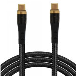 Cablu PD Fast Type C la Type C, invelis din panza, 1m, 196869 Cablu PD Fast Type C la Type C, invelis din panza, 1m, 196869