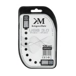 Cablu USB A tata - USB A tata, 1m, USB 3.0, Kruger&Matz - 402170