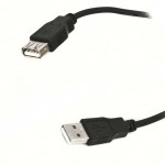 Cablu prelungitor USB 2.0, 3m, Intex - 402173
