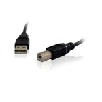 Cablu imprimanta, USB A tata - USB B tata, 3m, Intex - 402176