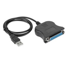 Cablu adaptor USB - paralel LPT mama, 80cm - 402199