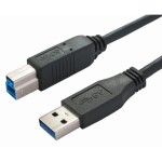 Cablu USB 3.0 A-B, 1,8m, cu bobina antiparaziti, 654534 Cablu USB 3.0 A-B, 1,8m, cu bobina antiparaziti, 654534