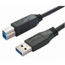 Cablu USB 3.0 A-B, 1,8m, cu bobina antiparaziti, 654534 Cablu USB 3.0 A-B, 1,8m, cu bobina antiparaziti, 654534