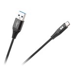 Cablu USB A tata, la Type C tata, 0.5m, Rebel, L100672