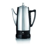 Percolator cafetiera 2-6 cesti, otel inoxidabil, fara fir, C3, D000188