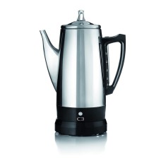 Percolator cafetiera 2-6 cesti, otel inoxidabil, fara fir, C3, D000188 Percolator cafetiera 2-6 cesti, otel inoxidabil, fara fir, C3, D000188