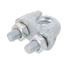 Brida-clema de prindere cablu din otel, 5mm, 201670 Brida-clema de prindere cablu din otel, 5mm, 201670