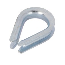 Carlig de fixare pt. cablu din otel, 3mm, DROMET, KU.3, T103558 Carlig de fixare pt. cablu din otel, 3mm, DROMET, KU.3, T103558