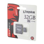 Card microSD, 32GB, cu adaptor SD, Kingston - 402647