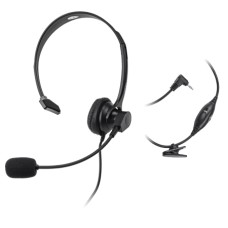 Casca audio mono, cu microfon, jack 2,5mm, cu control volum, Quer - 401039