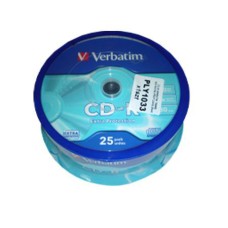 CD-R 700MB, 52X, 25 bucati, Verbatim - 401480