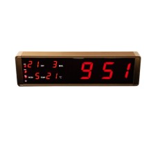 Ceas electronic cu alarma, termometru, calendar, 220V - 110966