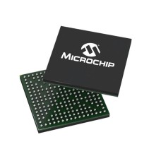 Circuit integrat, microprocesor ARM, Interfata CAN x2, Ethernet, FLEXCOM x13, I2S, ISI, LCD RGB 24-bit, MCI x2, QSPI, SSC, USB x3, ARM926, TFBGA233, MICROCHIP TECHNOLOGY - SAM9X60D5M-I/4FB