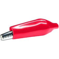 Clema crocodil, 38x10mm, rosu - 122711 Clema crocodil, 38x10mm, rosu - 122711