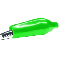 Clema crocodil, 60x15mm, verde - 122735 Clema crocodil, 60x15mm, verde - 122735