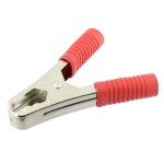 Clema crocodil 50A, rosu, 402444