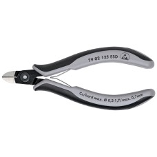 Cleste pentru taiat, fateta mica, lateral, ESD, 125mm, Knipex - 005988