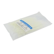 Colier plastic 2,8x300mm, alb, 100 bucati, 156064