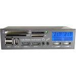 Panou multifunctional 5,25", cititor card, IEEE1394, eSATA - 114363