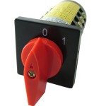 Comutator cu came, 2 pozitii, ON-OFF, 10A, 380V - 125020 Comutator cu came, 2 pozitii, ON-OFF, 10A, 380V - 125020
