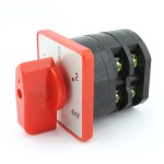 Comutator cu came, 3 pozitii, ON-OFF-ON, 20A, 380V - 125033