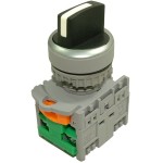 Comutator cu retinere, 2 pozitii, 2 contacte - 125046 Comutator cu retinere, 2 pozitii, 2 contacte - 125046