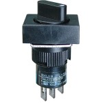 Comutator rotativ, ON-ON, 5A, 250V - 125060 Comutator rotativ, ON-ON, 5A, 250V - 125060