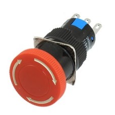 Comutator rotativ de avarie, ON-ON, 5A, 250V - 125061