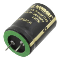 Condensator electrolitic, 220UF, 450V, 105°, seria Seria MLytic+HV, MLGO450-220, Mundorf, 337191