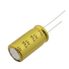 Condensator electrolitic, 100µF, 35V DC, SAMWHA - WT1V107M1012MPA