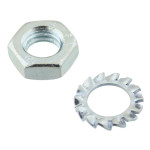 Set piulita si saiba, pentru fixare condensatori pornire motor, M8, Ducati Energia, T272278