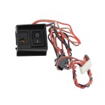 Panou intrerupator si conector alimentare, Eventer E6008, D001043 Panou intrerupator si conector alimentare, Eventer E6008, D001043