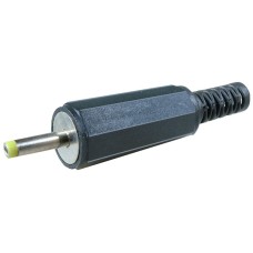 Conector DC, 1x2,5x10mm, tata, pe cablu - 121515
