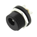 Conector DC, 2,5mm, montare pe panou - 121969