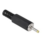 Conector DC, 2,5x0,7x8,5mm, tata, pe cablu - 402590