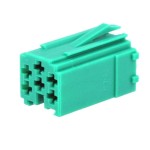 Carcasa conector Mini ISO, 6 pini, T107515 Carcasa conector Mini ISO, 6 pini, T107515
